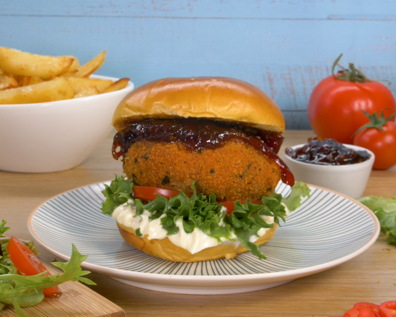 Mozzarella Burger Food