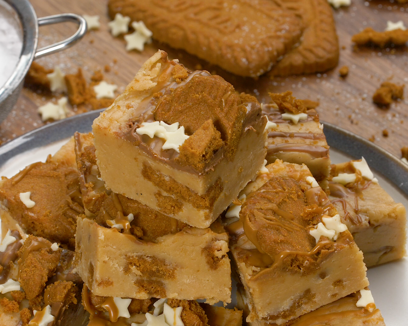 Biscoff Fudge Food